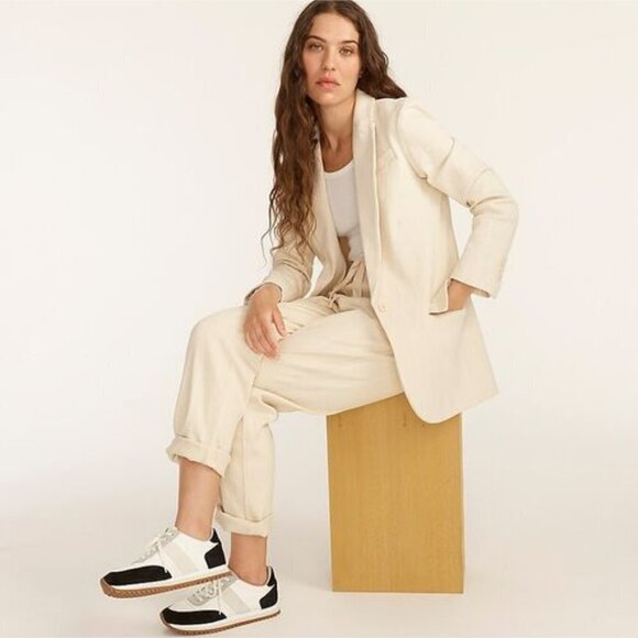 J Crew | Alfie Blazer in Denim Stripe - Picture 3 of 9